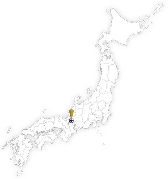 日本地図　長浜城